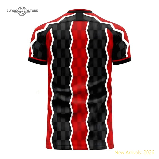 Eintracht Frankfurt 2025-2026 Home Kit Football Jersey (Airo)-Jersey Chest: 2026 World Cup Soccer Kits