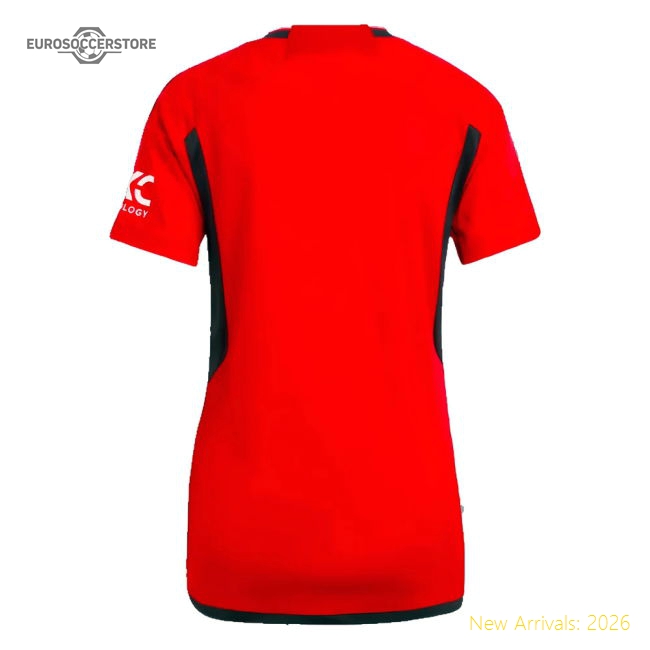 2023-2024 Man Utd Home Shirt (Ladies) (V Nistelrooy 10)-Football Jersey Hub