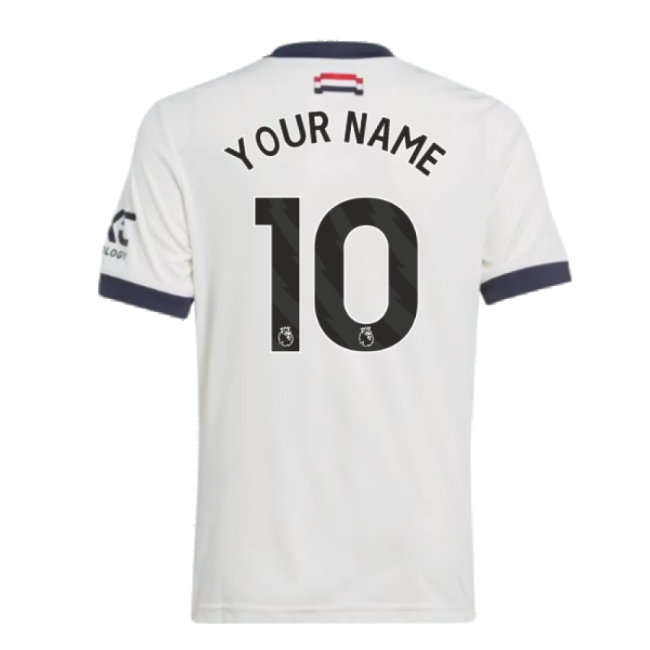 2024-2025 Man Utd Third Shirt (Kids) (Your Name)-Football Jersey Hub