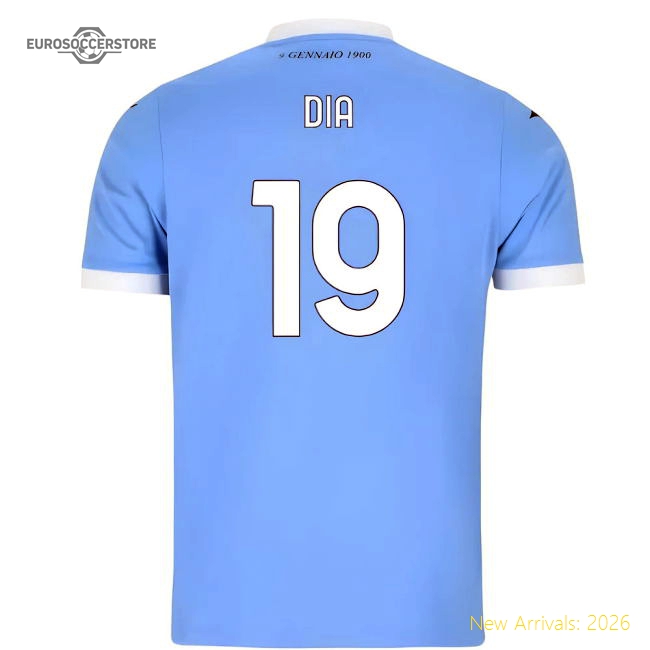 2025-2026 Lazio Home Shirt (Dia 19)-Vantage Point Soccer