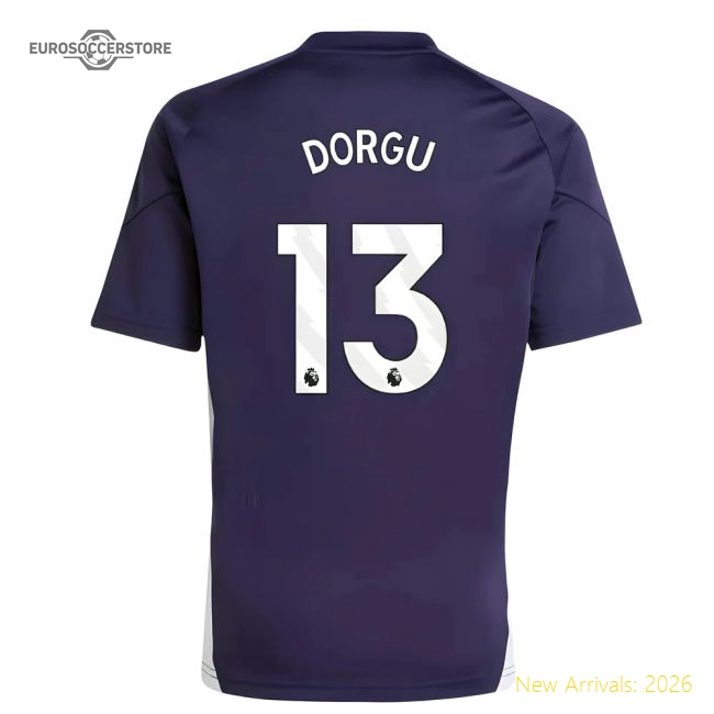 2025-2026 Man Utd Training Jersey (Aurora Plum) - Kids (Dorgu 13)-Football Jersey Hub