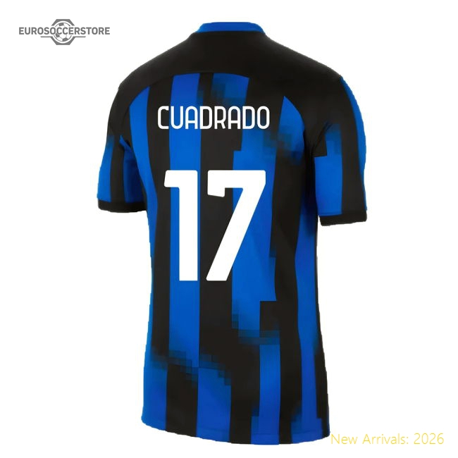 2023-2024 Inter Milan Home Shirt (Cuadrado 17)-Football Shirts Shop