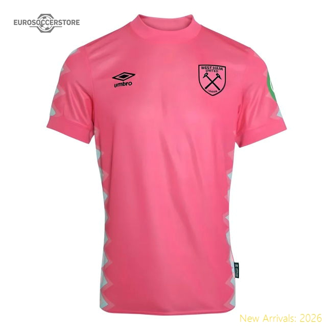 2024-2025 West Ham Goalkeeper Shirt (Pink) - Kids-Vantage Point Soccer