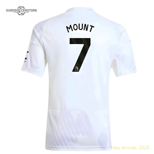 2025-2026 Man Utd Away Shirt (Kids) (Mount 7)-Football Jersey Hub