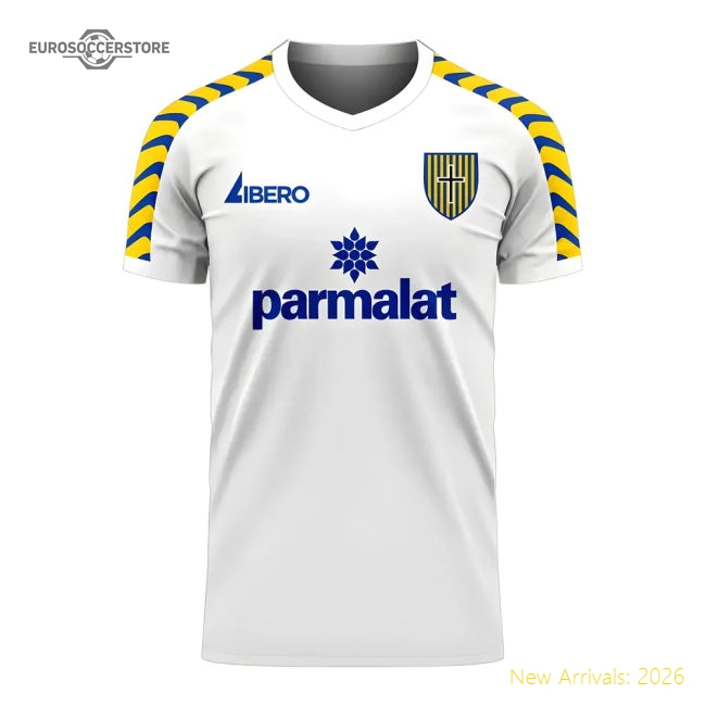 Parma 2025-2026 Home Concept Football Kit (Libero)-Vantage Point Soccer
