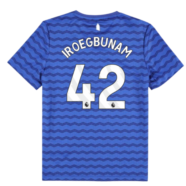 2025-2026 Everton Home Infant Kit (Iroegbunam 42)-Football Jersey Hub