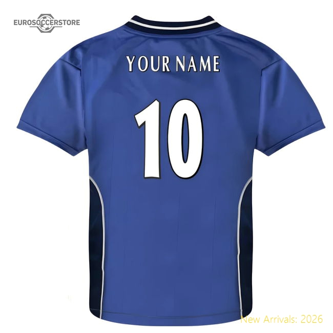 Leicester City 2002 Retro (Your Name) Home Kit Shirt For True-PitchVibe Kits