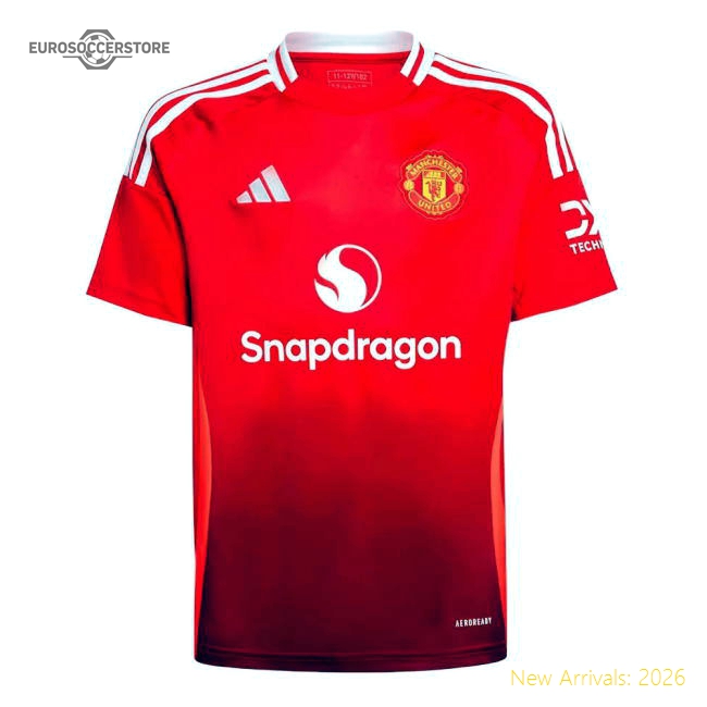 2024-2025 Man Utd Home Shirt (Kids) (Rooney 10)-Football Jersey Hub