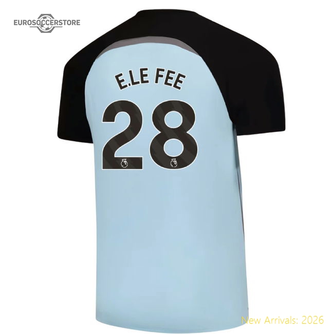 2025-2026 Sunderland Training Jersey (Blue) (E.Le Fee 28)-Football Shirts Shop