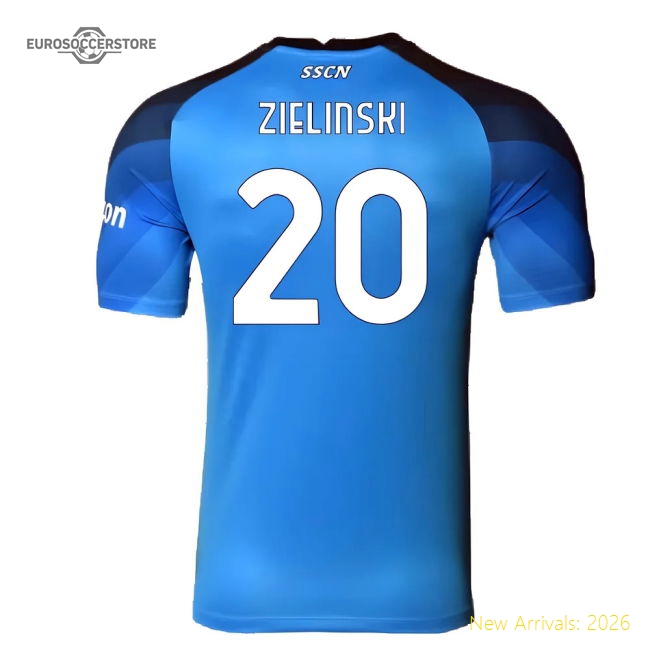Napoli 2022-23 Player Issue Home Shirt (3XL) (Zielinski 20) (Excellent)-Vantage Point Soccer