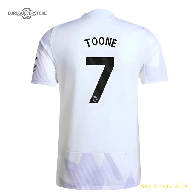 2025-2026 Man Utd Authentic Away Shirt (Toone 7)-Football Jersey Hub