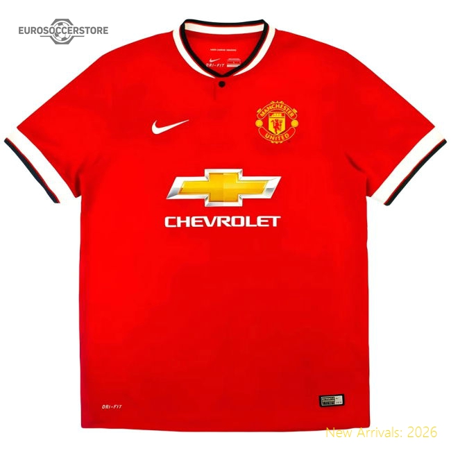 Manchester United 2014-15 Home (S) Di Maria #7 (Excellent)-Football Jersey Hub