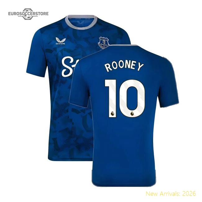 2024-2025 Everton Home Shirt (Rooney 10)-Football Jersey Hub