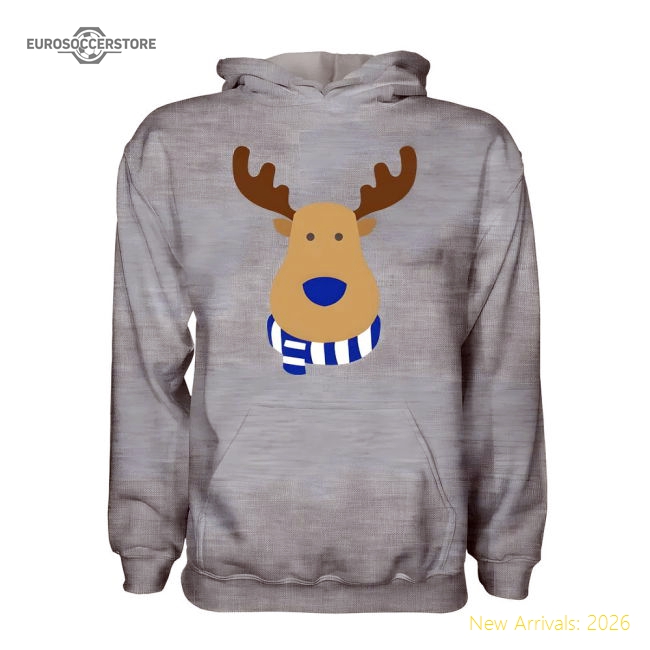 Ipswich Town Rudolph Supporters Hoody (grey)-Vantage Point Soccer