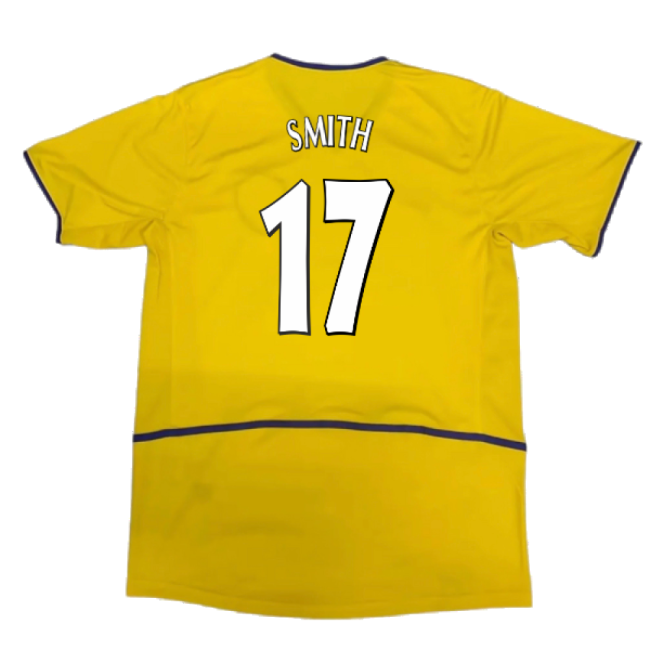 Leeds (Excellent) (Smith 17) 2002-2003 Away Kit Kit Supporter Exclusive-PitchVibe Kits
