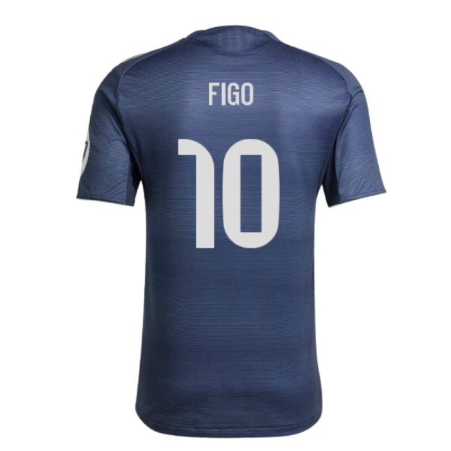 2025-2026 Real Madrid Authentic Away Shirt (Figo 10)-Football Shirts Shop