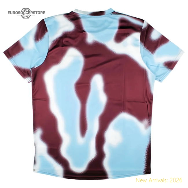 2024-2025 West Ham Warm Up Jersey (New Claret)-Vantage Point Soccer