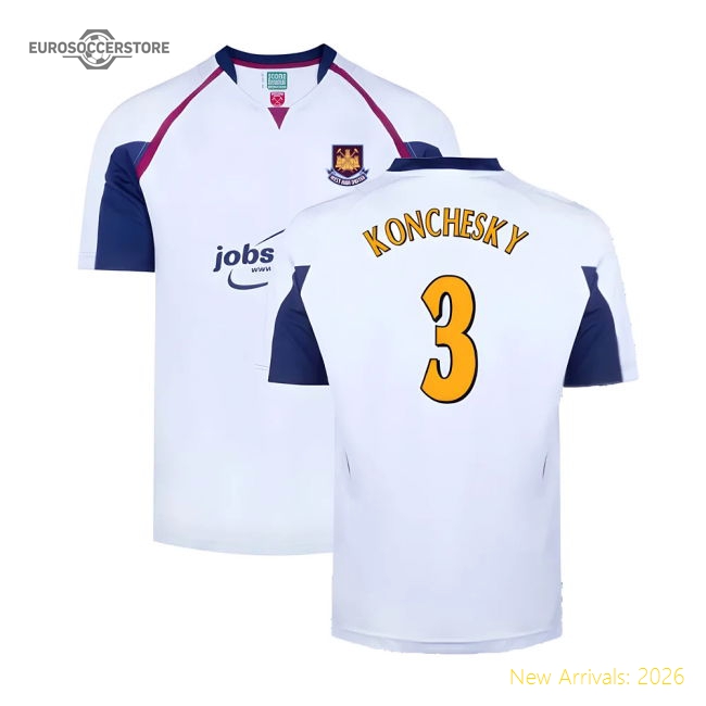 2006 West Ham FA Cup Final Shirt (Konchesky 3)-Vantage Point Soccer