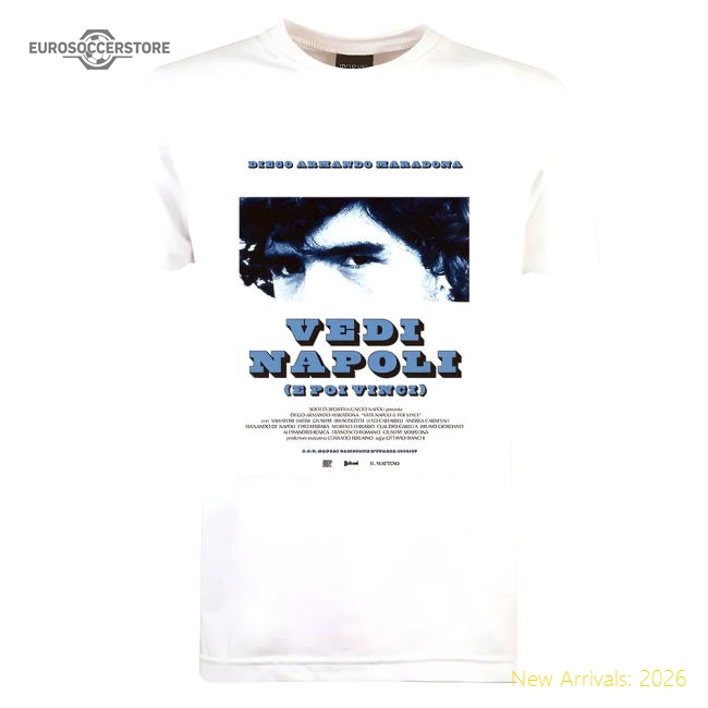 Pennarello: Vedi Napoli e poi vinci 1986 - White-Vantage Point Soccer