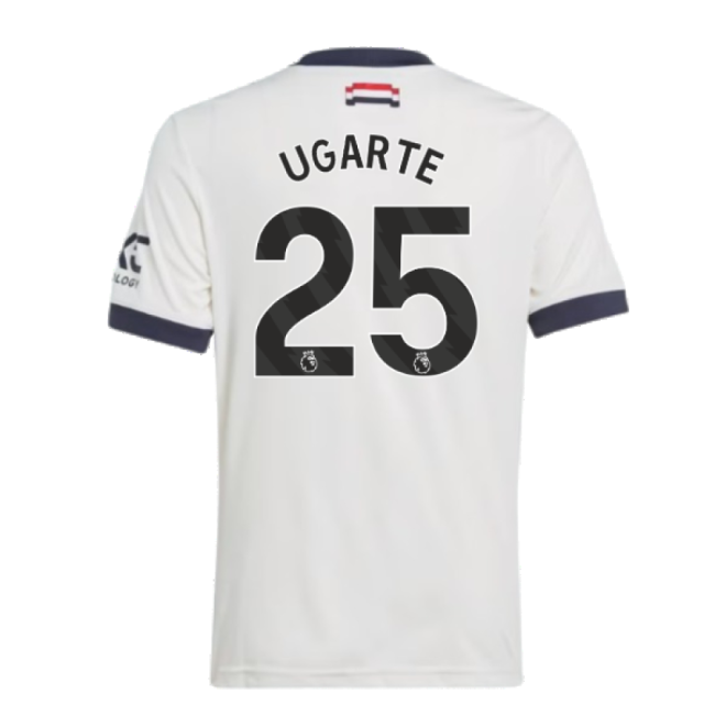2024-2025 Man Utd Third Shirt (Kids) (Ugarte 25)-Football Jersey Hub
