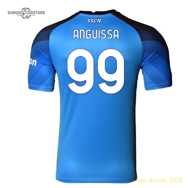 Napoli 2022-23 Player Issue Home Shirt (3XL) (Anguissa 99) (Excellent)-Vantage Point Soccer