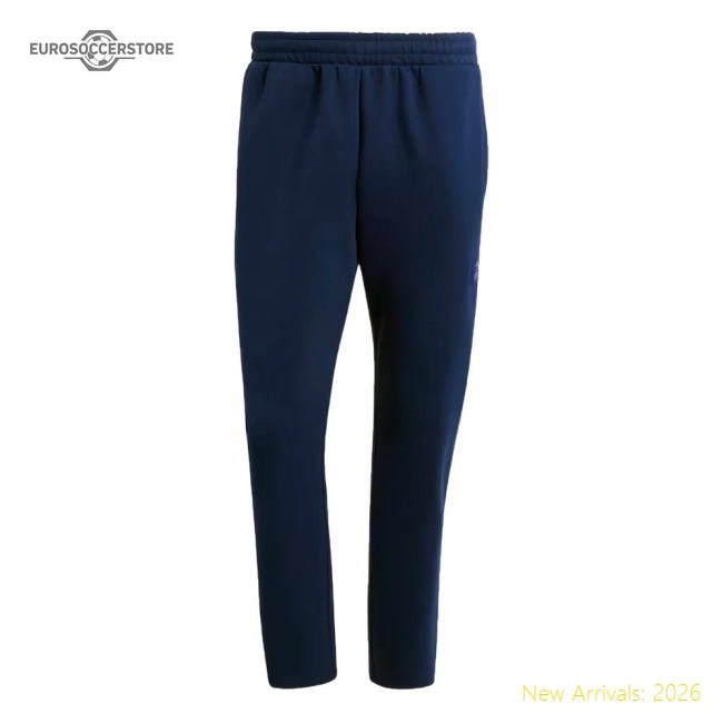 2024-2025 Man Utd Seasonal Doubleknit Pants (Night Indigo)-Football Jersey Hub