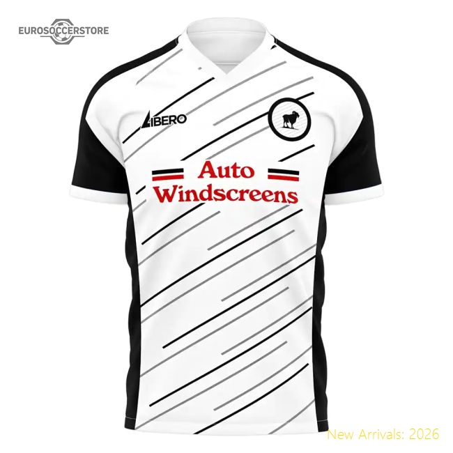 Derby 2025-2026 Home Concept Football Kit (Libero) - Baby-Vantage Point Soccer