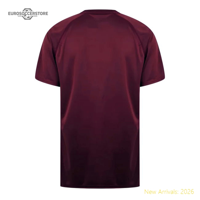 West Ham United Poly T-Shirt (Claret/Blue)-Vantage Point Soccer