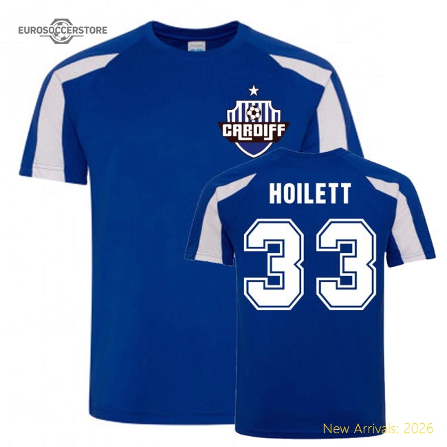 Junior Hoilett Cardiff City Sports Training Jersey (Blue)-Vantage Point Soccer