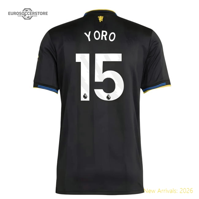 2025-2026 Man Utd Authentic Third Shirt (Yoro 15)-Football Jersey Hub