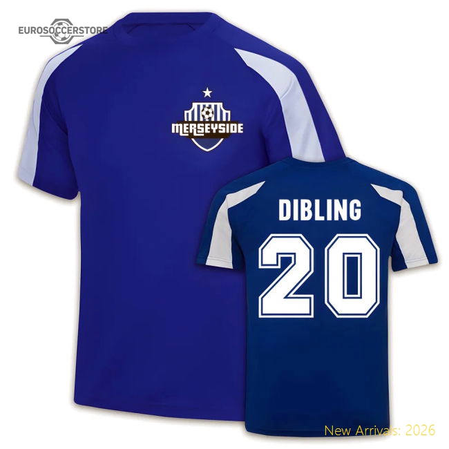 Dibling Everton Sports Training Jersey (Blue)-Football Jersey Hub