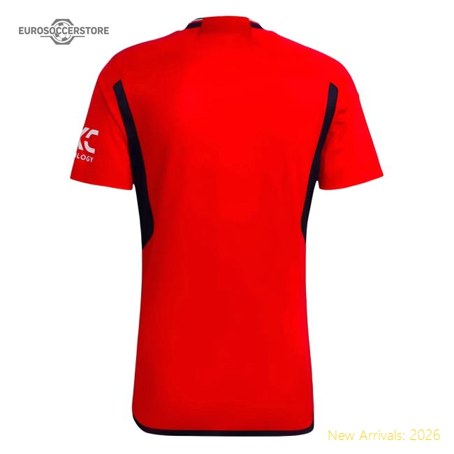 2023-2024 Man Utd Home Shirt (Beckham 7)-Football Jersey Hub