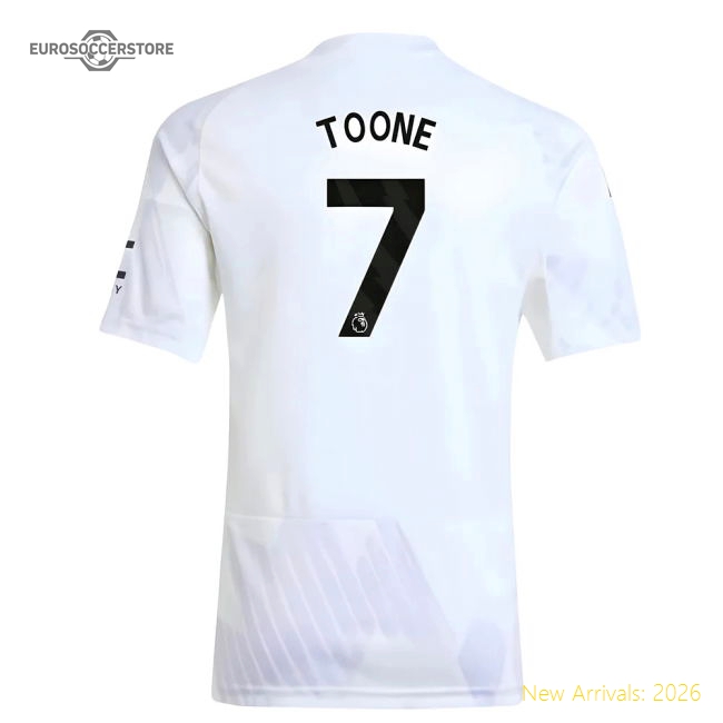 2025-2026 Man Utd Away Shirt (Kids) (Toone 7)-Football Jersey Hub