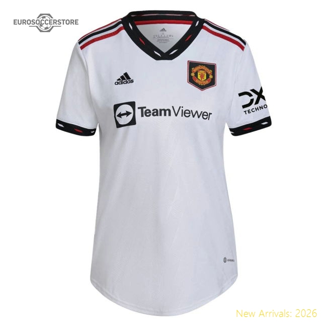 2022-2023 Man Utd Away Shirt (Ladies) (Weghorst 27)-Football Jersey Hub