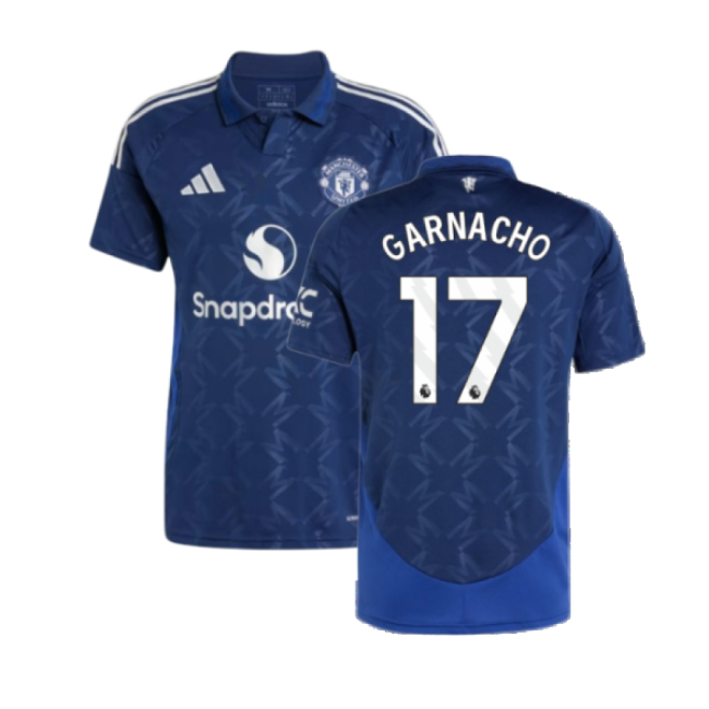 2024-2025 Man Utd Away Shirt (Garnacho 17)-Football Jersey Hub
