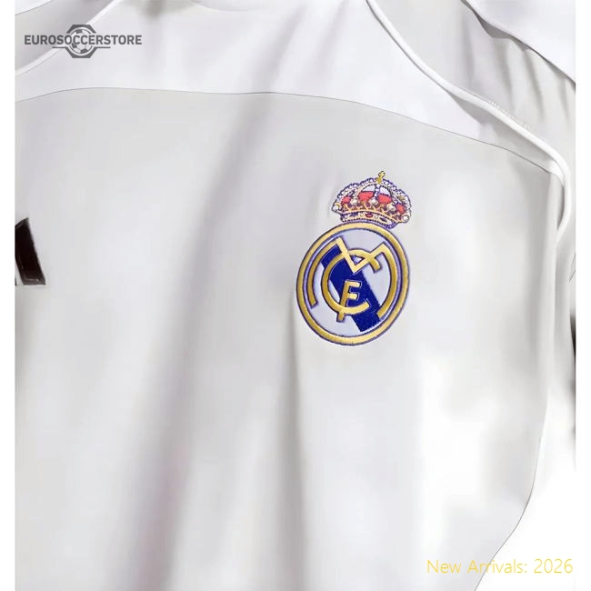 2025-2026 Real Madrid UBP Tee (White)-BuySoccerJersey Hub