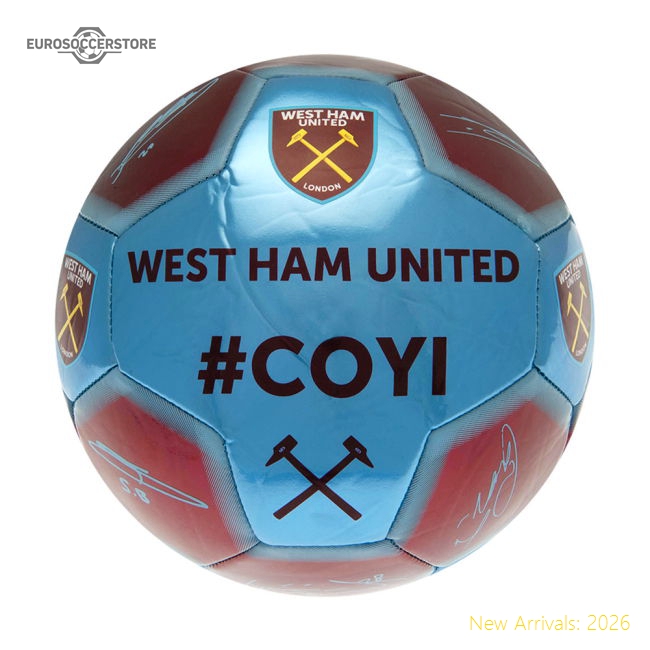 West Ham United FC Sig 26 Skill Ball-Vantage Point Soccer