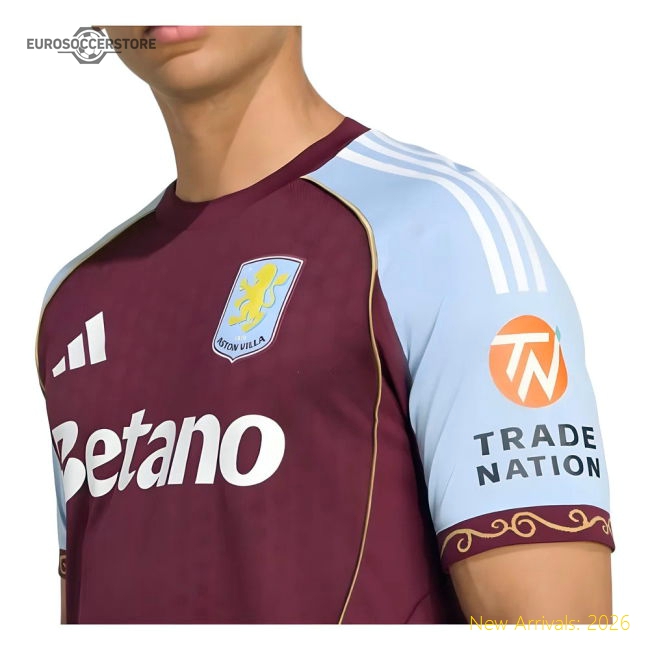 2025-2026 Aston Villa Authentic Home Shirt (McGinn 7)-PitchVibe Kits
