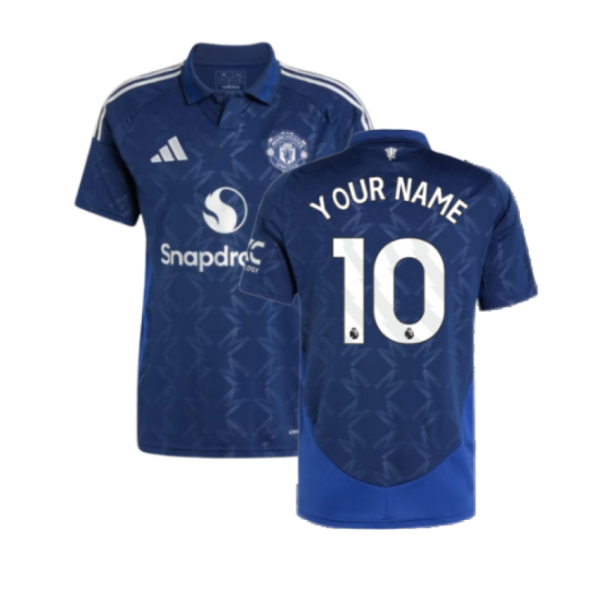 2024-2025 Man Utd Away Shirt (Your Name)-Football Jersey Hub
