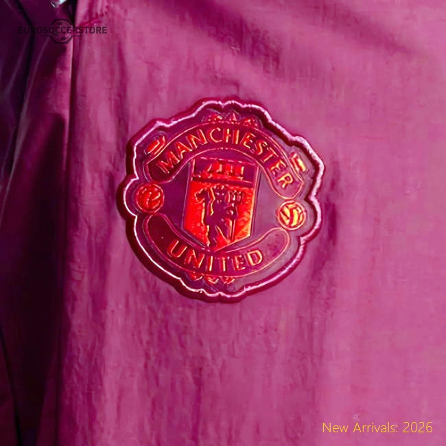 2023-2024 Man Utd EU Presentation Pants (Burgundy)-Football Jersey Hub