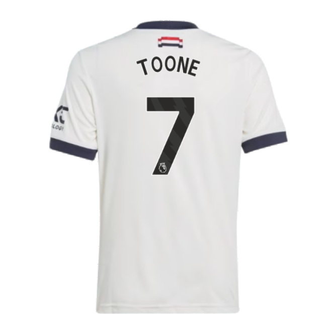 2024-2025 Man Utd Third Shirt (Kids) (Toone 7)-Football Jersey Hub