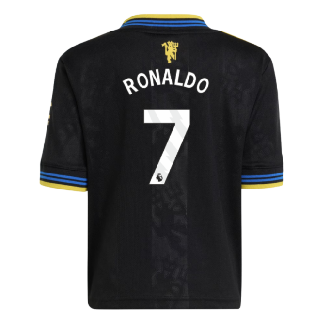 2025-2026 Manchester United Third Mini Kit (Ronaldo 7)-Football Jersey Hub