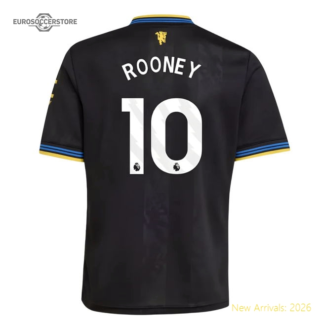 2025-2026 Man Utd Third Shirt (Kids) (Rooney 10)-Football Jersey Hub