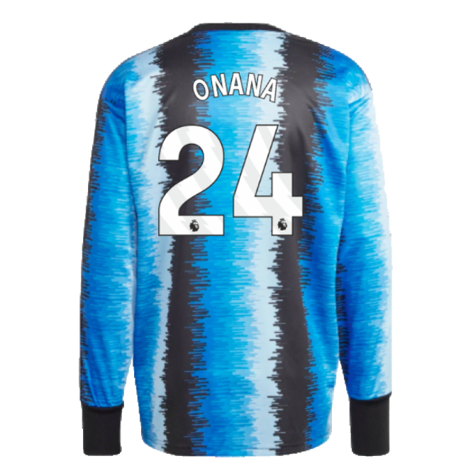 2023-2024 Man Utd Icon GK Jersey (Onana 24)-Football Jersey Hub