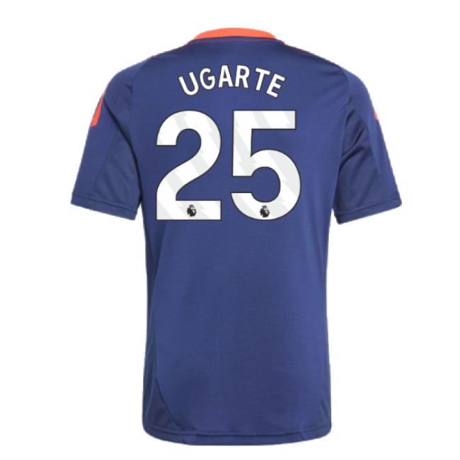 2024-2025 Man Utd Training Jersey (Night Indigo) - Kids (Ugarte 25)-Football Jersey Hub