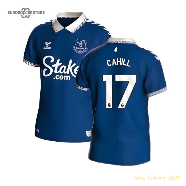 2023-2024 Everton Home Shirt (CAHILL 17)-Football Jersey Hub