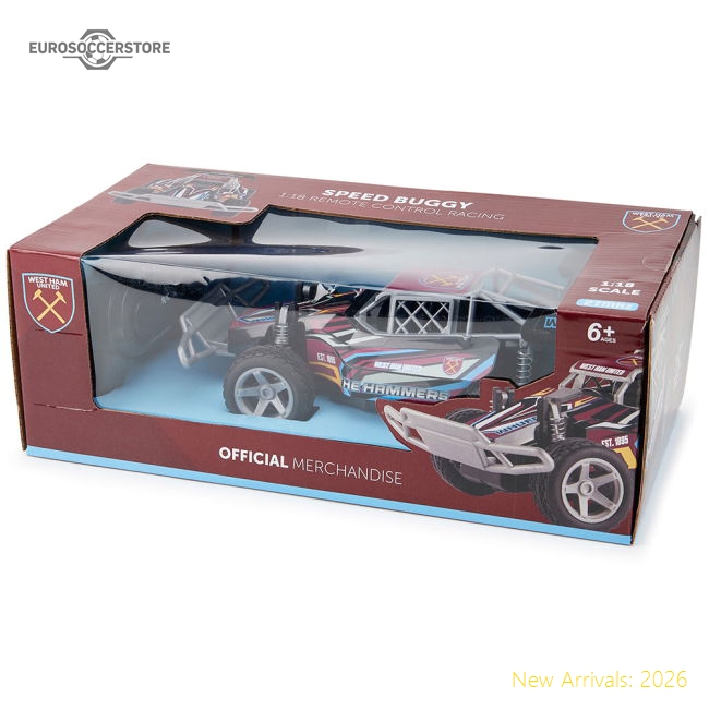 West Ham United FC Radio Control Speed Buggy 1:18 Scale-Vantage Point Soccer