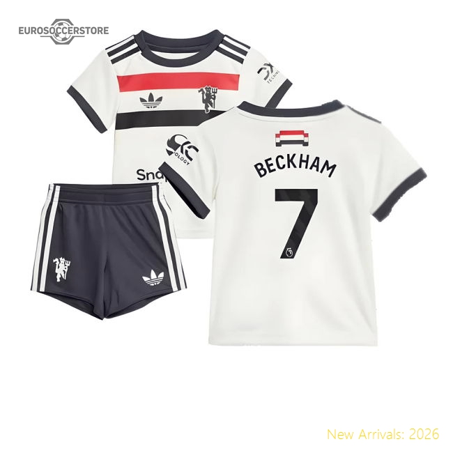 2024-2025 Man Utd Third Baby Kit (Beckham 7)-Football Jersey Hub