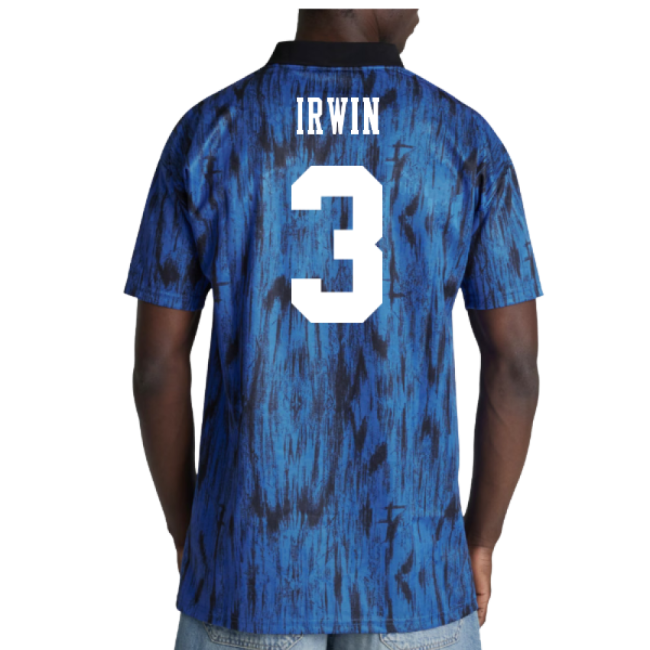 1992-1993 Man Utd Away Retro Shirt (Irwin 3)-Football Jersey Hub