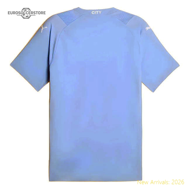 2023-2024 Man City Authentic Home Shirt (KUN AGUERO 10)-Football Shirts Shop